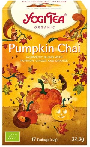 HERBATKA DYNIOWA (PUMPKIN CHAI) BIO (17 x 1,9 g) 32,3 g - YOGI TEA (PRODUKT SEZONOWY) (2 szt.)
