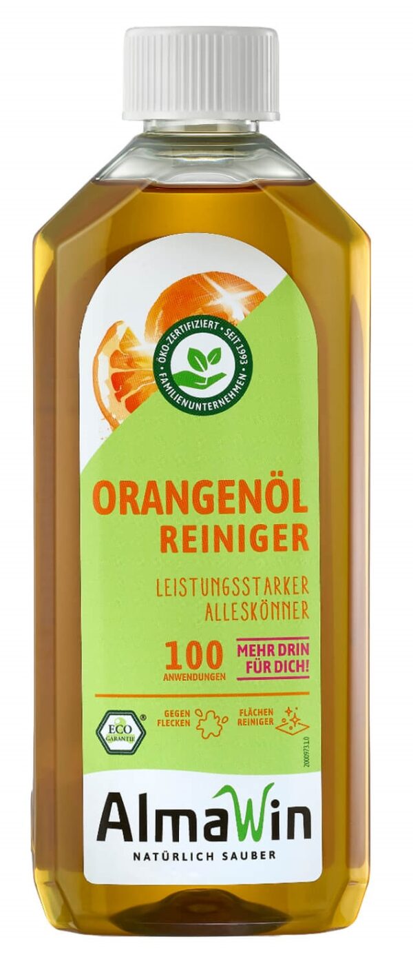 PŁYN CZYSZCZĄCY DO TRUDNYCH ZABRUDZEŃ Z OLEJKIEM POMARAŃCZOWYM (KONCENTRAT) ECO 500 ml – ALMAWIN (1 szt.)