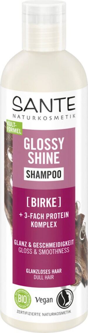 SZAMPON NABŁYSZCZAJĄCY DO WŁOSÓW MATOWYCH BRZOZA I POTRÓJNY KOMPLEKS PROTEINOWY ECO 250 ml - SANTE (2 szt.)