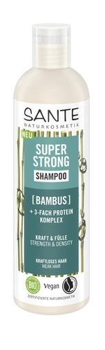 SZAMPON WZMACNIAJĄCY DO WŁOSÓW SŁABYCH I ŁAMLIWYCH BAMBUS I POTRÓJNY KOMPLEKS PROTEINOWY ECO 250 ml - SANTE (2 szt.)