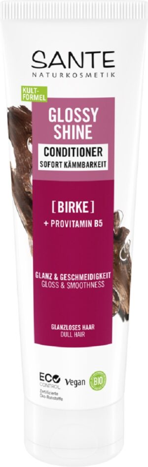 ODŻYWKA NABŁYSZCZAJĄCA DO WŁOSÓW MATOWYCH BRZOZA I PROWITAMINA B5 150 ml - SANTE (2 szt.)