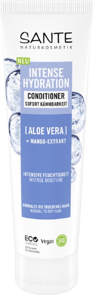 ODŻYWKA NAWILŻAJĄCA DO WŁOSÓW SUCHYCH ALOES I MANGO 150 ml - SANTE (2 szt.)
