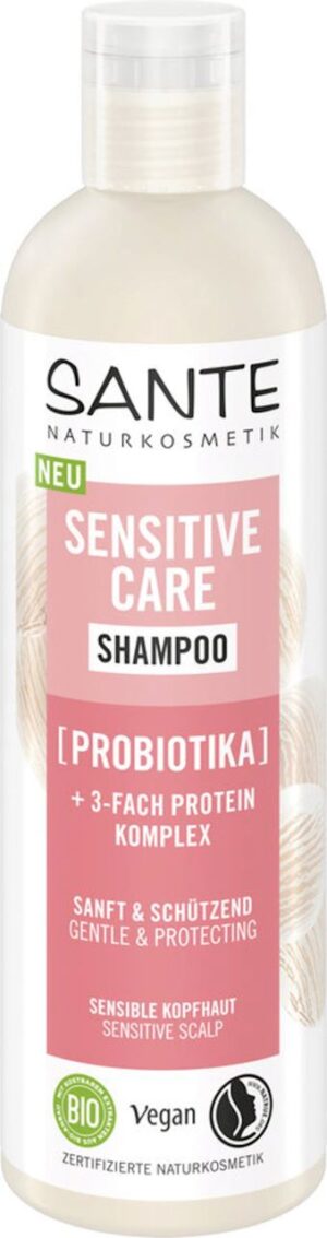 SZAMPON DELIKATNY DO WRAŻLIWEJ SKÓRY GŁOWY PROBIOTYK I POTRÓJNY KOMPLEKS PROTEINOWY ECO 250 ml - SANTE (2 szt.)