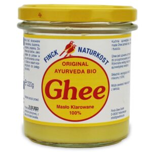 MASŁO KLAROWANE GHEE BIO 220 g (242 ml) - FINCK AYURVEDA (1 szt.)