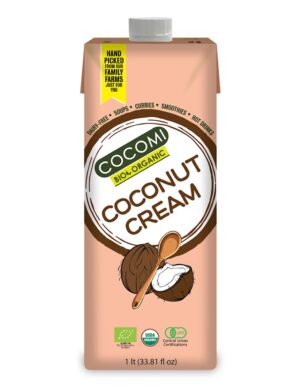 KREM KOKOSOWY BEZ DODATKU CUKRÓW BIO 1 L - COCOMI (1 szt.)
