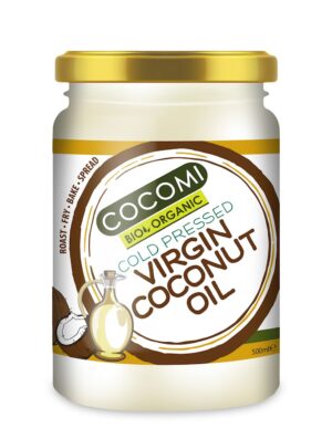 OLEJ KOKOSOWY VIRGIN BIO 500 ml - COCOMI (1 szt.)