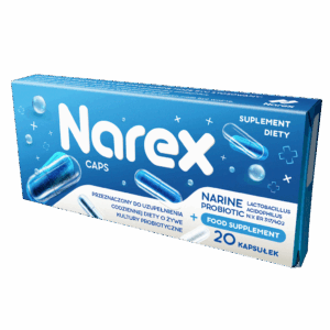PROBIOTYK NARINE 20 KAPSUŁEK - NAREX (1 szt.)