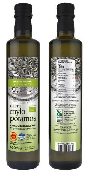 OLIWA Z OLIWEK EXTRA VIRGIN BIO 500 ml - MYLOPOTAMOS (1 szt.)