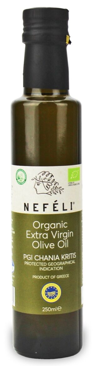 OLIWA Z OLIWEK EXTRA VIRGIN KRETA P.G.I. BIO 250 ml - NEFELI (1 szt.)