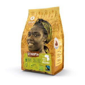 KAWA MIELONA ARABICA 100 % YIRGACHEFFE ETIOPIA FAIR TRADE BIO 250 g - OXFAM (1 szt.)