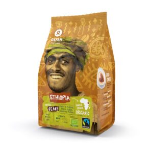 KAWA ZIARNISTA ARABICA 100 % ETIOPIA FAIR TRADE BIO 250 g - OXFAM (1 szt.)