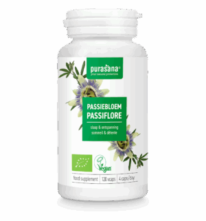 MĘCZENNICA CIELISTA (PASSIFLORA) BIO (125 mg) 120 KAPSUŁEK - PURASANA (1 szt.)