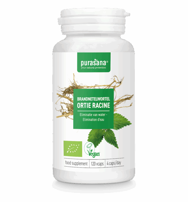 POKRZYWA KORZEŃ BIO (210 mg) 120 KAPSUŁEK - PURASANA (1 szt.)