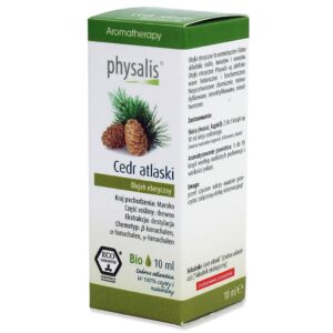 OLEJEK ETERYCZNY CEDR ATLASKI ECO 10 ml - PHYSALIS (2 szt.)