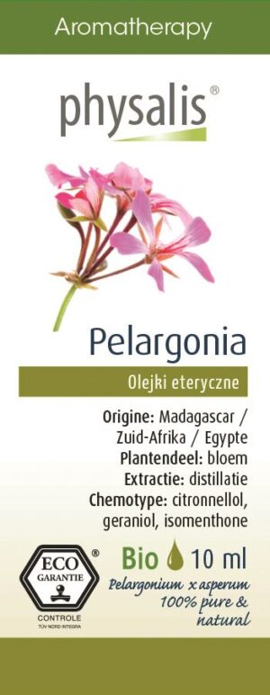 OLEJEK ETERYCZNY PELARGONIA ECO 10 ml - PHYSALIS (1 szt.)