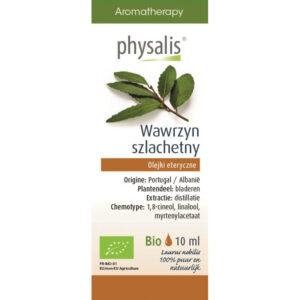 OLEJEK ETERYCZNY WAWRZYN SZLACHETNY BIO 10 ml - PHYSALIS (1 szt.)