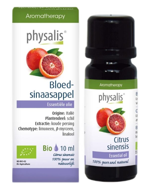 OLEJEK ETERYCZNY POMARAŃCZA KRWISTA BIO 10 ml - PHYSALIS (2 szt.)