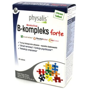WITAMINA B COMPLEX FORTE 30 TABLETEK - PHYSALIS (1 szt.)