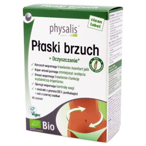 TABLETKI NA PŁASKI BRZUCH BIO 45 szt. - PHYSALIS (1 szt.)