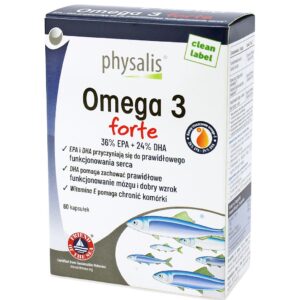 OMEGA-3 FORTE 60 KAPSUŁEK - PHYSALIS (1 szt.)