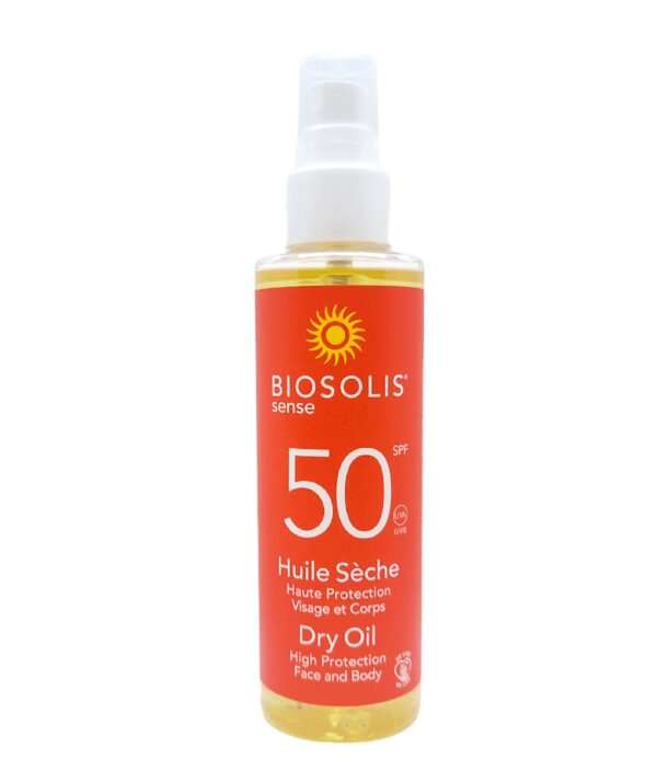 SUCHY OLEJEK PRZECIWSŁONECZNY DO CIAŁA SPF 50 150 ml - BIOSOLIS (SENSE) (PRODUKT SEZONOWY) (1 szt.)