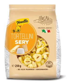 TORTELLINI Z SEREM 250 g - NOVELLE (1 szt.)