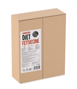 MAKARON (KONJAC) SHIRATAKI FETTUCCINE 1 kg - DIET-FOOD (1 szt.)