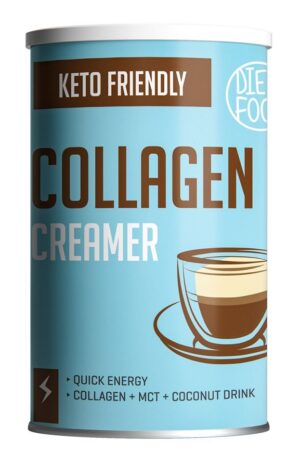 DODATEK DO KAWY COLLAGEN CREAMER MCT KETO 300 g - DIET-FOOD (1 szt.)