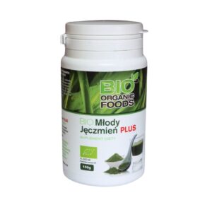 SOK Z MŁODEGO JĘCZMIENIA PLUS SPROSZKOWANY BIO 150 g - BIO ORGANIC FOODS (1 szt.)