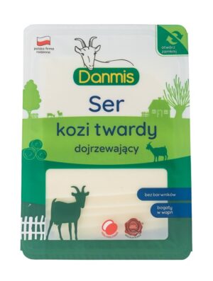 KOZI SER DOJRZEWAJĄCY PLASTRY 100 g - DANMIS (2 szt.)