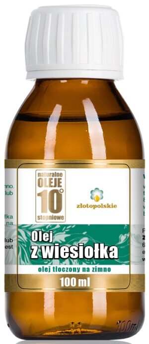 OLEJ Z WIESIOŁKA TŁOCZONY NA ZIMNO 100 ml - ZŁOTO POLSKIE (1 szt.)