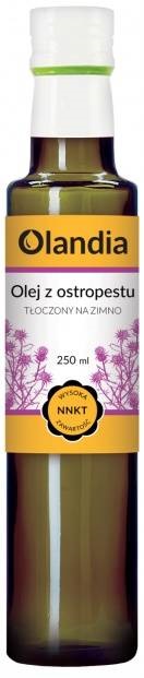 OLEJ Z OSTROPESTU PLAMISTEGO TŁOCZONY NA ZIMNO 250 ml - OLANDIA (2 szt.)