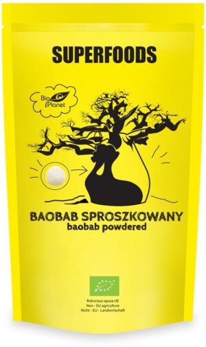 BAOBAB SPROSZKOWANY BIO 150 g - BIO PLANET SUPERFOODS (2 szt.)