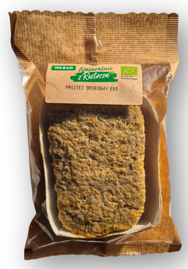 PASZTET DROBIOWY BIO 235 g - WASĄG (Z PÓŁKI) (1 szt.)