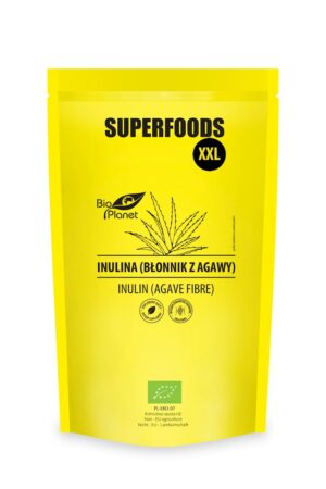 INULINA (BŁONNIK Z AGAWY) BIO 600 g - BIO PLANET SUPERFOODS (1 szt.)