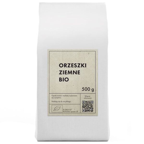 ORZESZKI ZIEMNE BIO 500 g - THE PLANET (2 szt.)