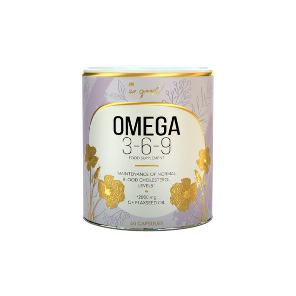OMEGA 3-6-9 60 KAPSUŁEK - SO GOOD ! (1 szt.)