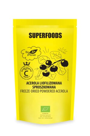 ACEROLA LIOFILIZOWANA SPROSZKOWANA BIO 100 g - BIO PLANET SUPERFOODS (1 szt.)