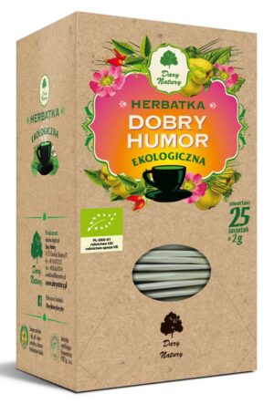 HERBATKA DOBRY HUMOR BIO (25 x 2 g) 50 g - DARY NATURY (2 szt.)