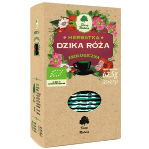 HERBATKA Z DZIKIEJ RÓŻY BIO (25 x 2,5 g) 62,5 g - DARY NATURY (2 szt.)