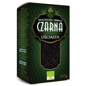 HERBATA CZARNA LIŚCIASTA BIO 100 g - DARY NATURY (1 szt.)