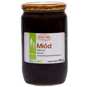 MIÓD GRYCZANY BIO 950 g - PASIEKA PUCER (1 szt.)