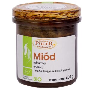 MIÓD GRYCZANY BIO 400 g - PASIEKA PUCER (1 szt.)