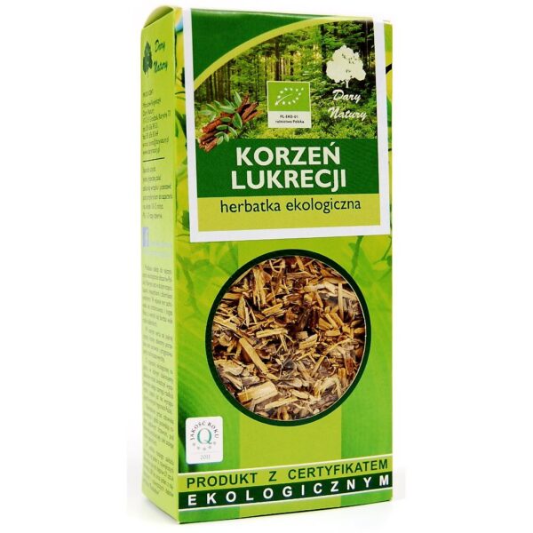 HERBATKA KORZEŃ LUKRECJI BIO 50 g - DARY NATURY (2 szt.)