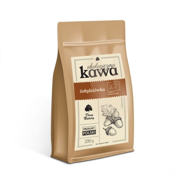 KAWA ŻOŁĘDZIÓWKA BIO 200 g - DARY NATURY (2 szt.)