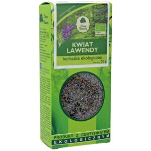 HERBATKA Z KWIATU LAWENDY BIO 50 g - DARY NATURY (2 szt.)
