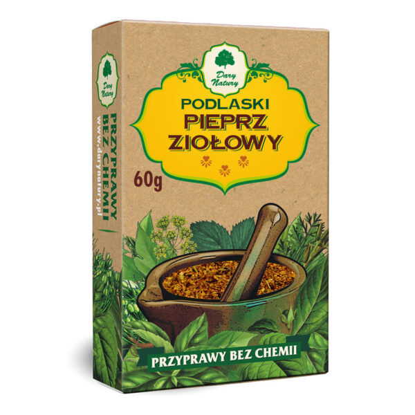 PIEPRZ ZIOŁOWY (PODLASKI) 60 g - DARY NATURY (1 szt.)