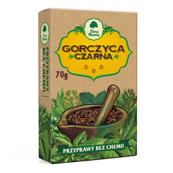 GORCZYCA CZARNA 70 g - DARY NATURY (1 szt.)