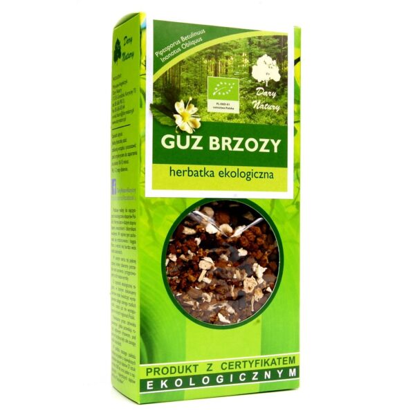 HERBATKA GUZ BRZOZY BIO 50 g - DARY NATURY (2 szt.)