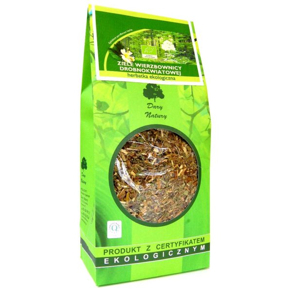 HERBATKA ZIELE WIERZBOWNICY DROBNOKWIATOWEJ BIO 200 g - DARY NATURY (2 szt.)